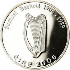 [#733249] IRELAND REPUBLIC, 10 Euro, 2006, STGL, Silber, KM:45