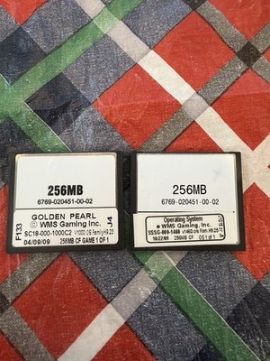 WMS  BB2 SLOT MACHINE SOFTWARE SET - GOLDEN PEARL
