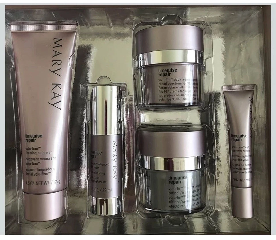 Mary Kay TimeWise Repair Volu-Firm Set - 5 Piezas Tamaño Completo Foto 2 de 2