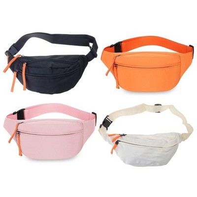 Women Waist Pack with Adjustable Strap Man Waist Bag Chest Bag Belt Bag