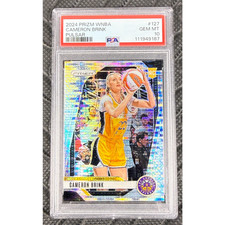 Cameron Brink 2024 Panini WNBA Prizm #127 Pulsar Prizm RC /499 PSA 10 Gem Pop 19