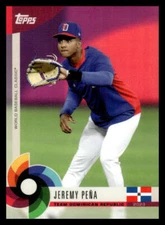 2023 Topps World Baseball Classic Global Stars Jeremy Pena   #4 Team D.R.