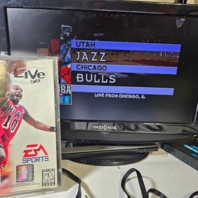 NBA Live 98 (Sega Saturn, 1997) Manuale Custodia Gioco - Testato e Funzionante
