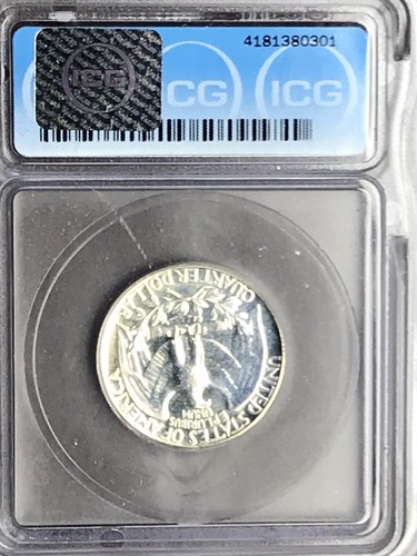 1959 P ICG PR65 With Type B Reverse Washington Proof Silver Quarter - Picture 3 of 4