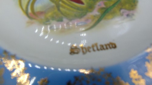 LIVERPOOL RD. POTTERY LTD STOKE ON TRENT ENGLAND 8.5" ROUND PLATE SHETLAND - Picture 4 of 9