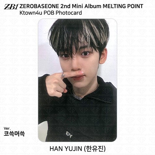 ZEROBASEONE ZB1 2nd Mini Album Melting Point POB Photocard AM WM KT4 MS EL BR - Picture 5 of 186