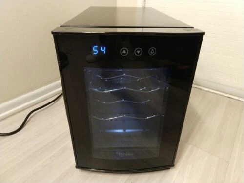 Vino independiente Negro Haier refrigeradores y bodegas