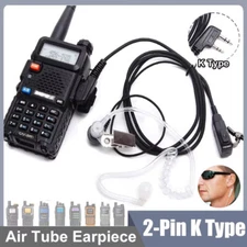 2 Pin Walkie Talkie Earpiece Headset Earphone For BAOFENG/BAOJIE/WEIERWEI Radio