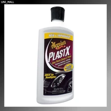 Meguiar's PlastX Clear Plastic Cleaner & Polish, G12310, 10 oz.