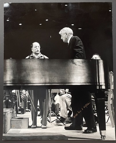 Heinz Weissenstein Pierre Monteux - Charles Munch BOSTON SYMPHONIEORCHESTER FOTO - Bild 2 von 8