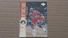 Michael Jordan 1995-96 Upper Deck Major Attraction Subset Card #337 Corner Ding