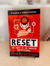 Reset: 30 Days X 30 Minutes Devotional by Cherica Norton Paperback Book