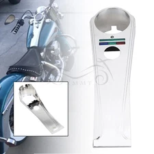 Chrome ABS Long Dash Panel For Harley Heritage Softail FLSTC Dyna Low Rider FXDL