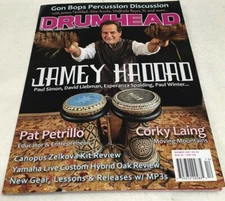 Drumhead December 2019 Magazine Jamey Haddad Pat Petrillo Canopus 