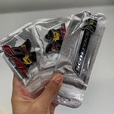 3Pcs 6.4L Super SCAT PACK Bee Emblems Badges 3D Sticker Trunk Fit All Cars Truck