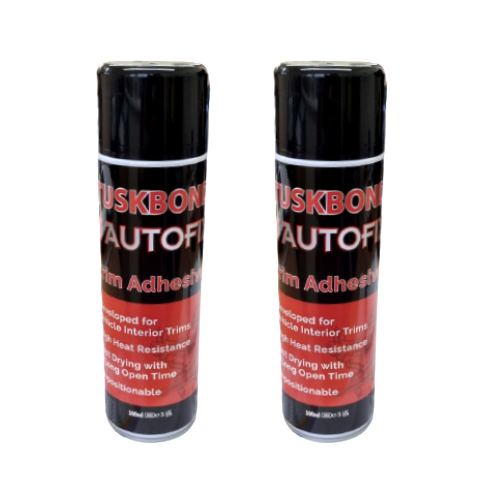 Trim Adhesive Car Van Heat Resistant Spray Glue Headlining Auto Fix