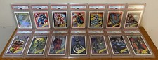 1990 MARVEL UNIVERSE 17 MIXD LOT PSA TRADING CARD HOLOGRAM SILVER SURFER MAGNETO