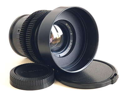 Mir-1B 37mm F/2.8 Mir 1V Weitwinkel. Cine Mod! UdSSR Objektiv für Fujifilm X!!!