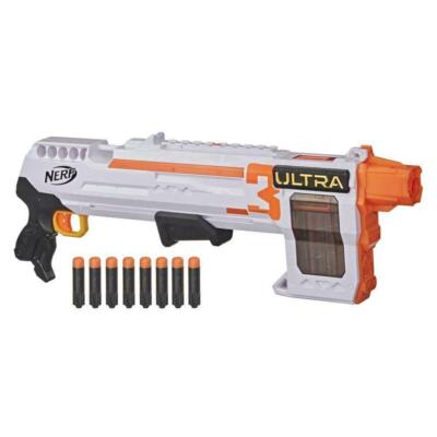 Set of 4 NERF Gun: Ultra Three Blaster Pump-Action 8 Ultra Dart