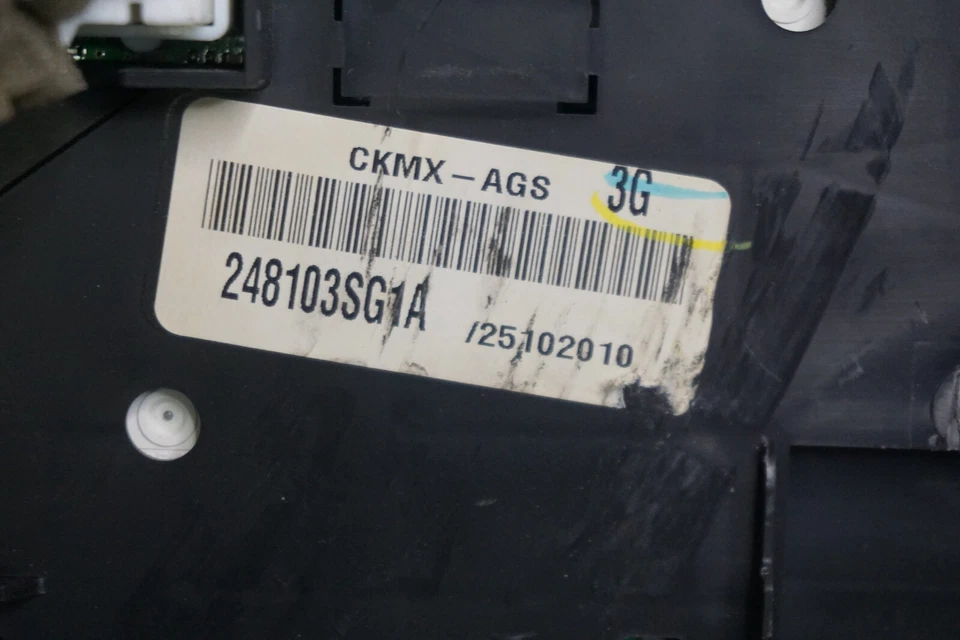 Nissan Sentra 2013 2014 2015 velocímetro calibre grupo fabricante de equipos originales 68030823ab sin circular millas Foto 3 de 3