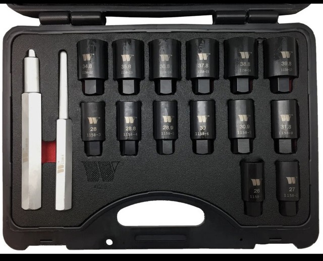 Welzh Werkzeug Universal Locking Wheel Nut Removal Tool Kit Easy