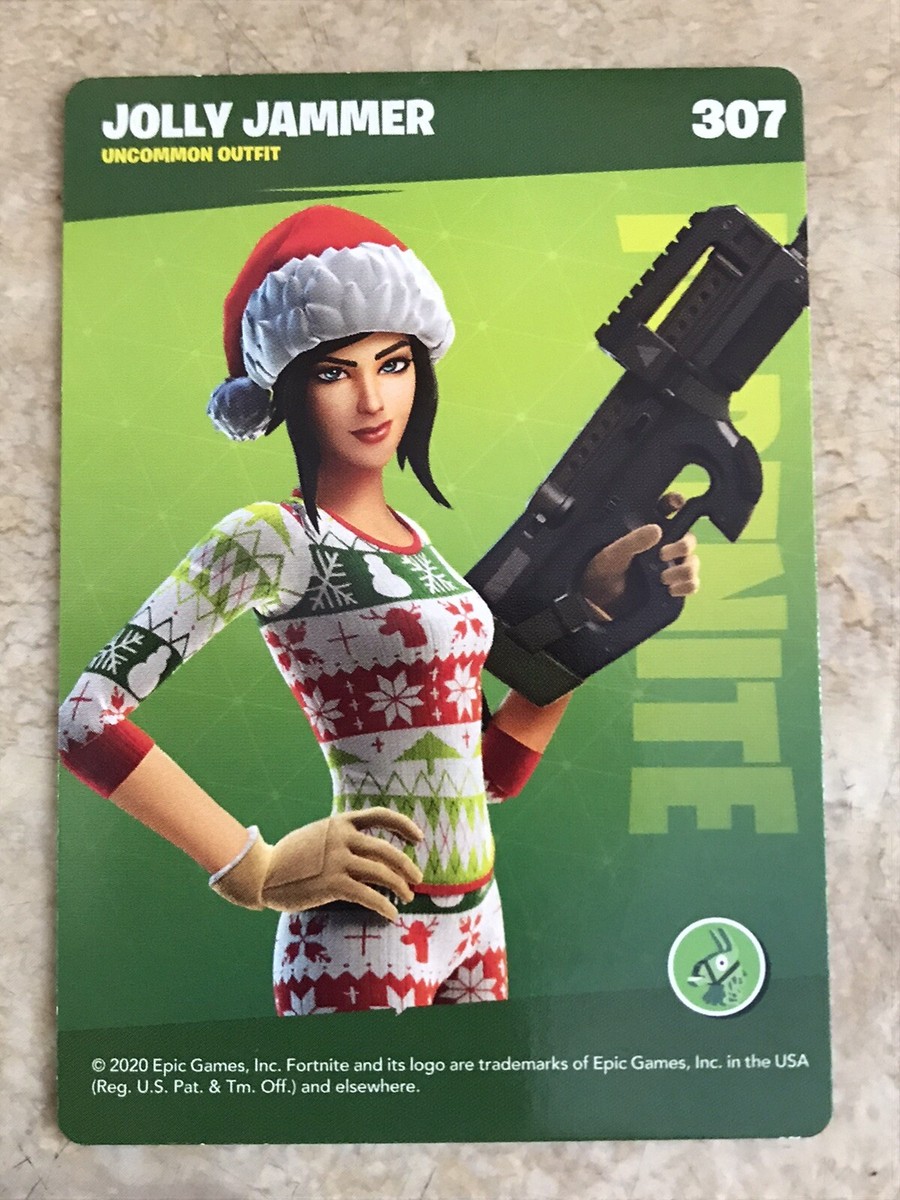 PANINI FORTNITE RELOADED (series 2) #307 JOLLY JAMMER 3D MOVIN