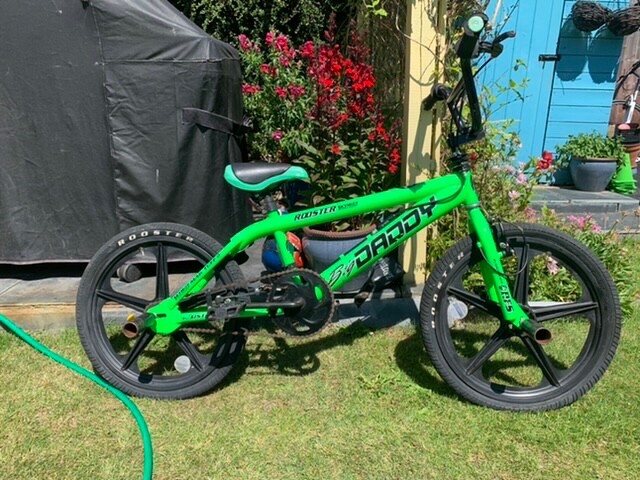 lime green bike