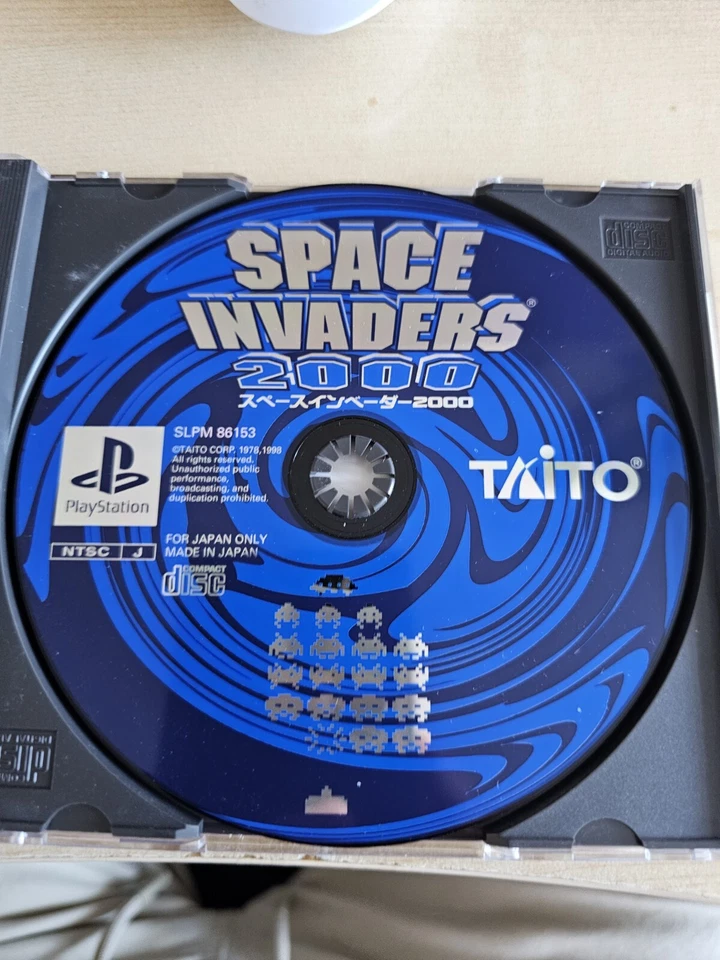 Space Invaders 2000 Japanese PS1 PlayStation Sony Taito - Image 2 of 3