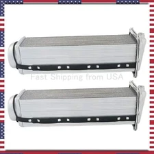 2x 06E145621E Intercooler Aluminium for 2010-2017 Audi A6 A7 A8 Q5 Q7 S4 S5 3.0T