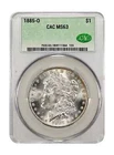 1885-O MS63 Morgan Silver Dollar CACG