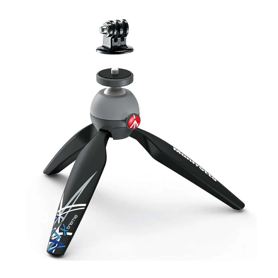 Manfrotto MKPIXIEX-BK | Pixi Xtreme Lightweight Mini Tripod Black - Image 2 of 4