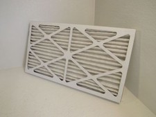 Aerostar 14in x 25in x 2in Pleated Air Filter White 10453 Polyester