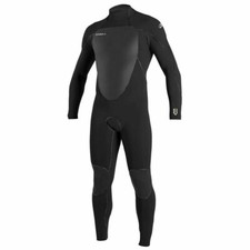 O'NEILL Men's 3/2 PSYCHO FREAK Zen-Zip Wetsuit - BLK/BLK - Small LAST ONE LEFT