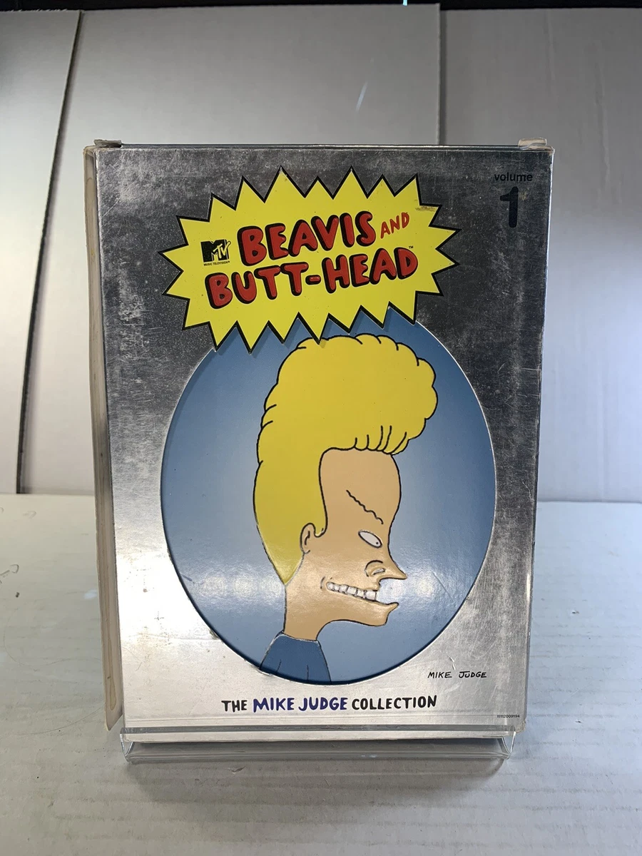 2005 Beavis And Butthead Vol 1 DVD MTV Animated Series 3 Disc Set Pre-Owned