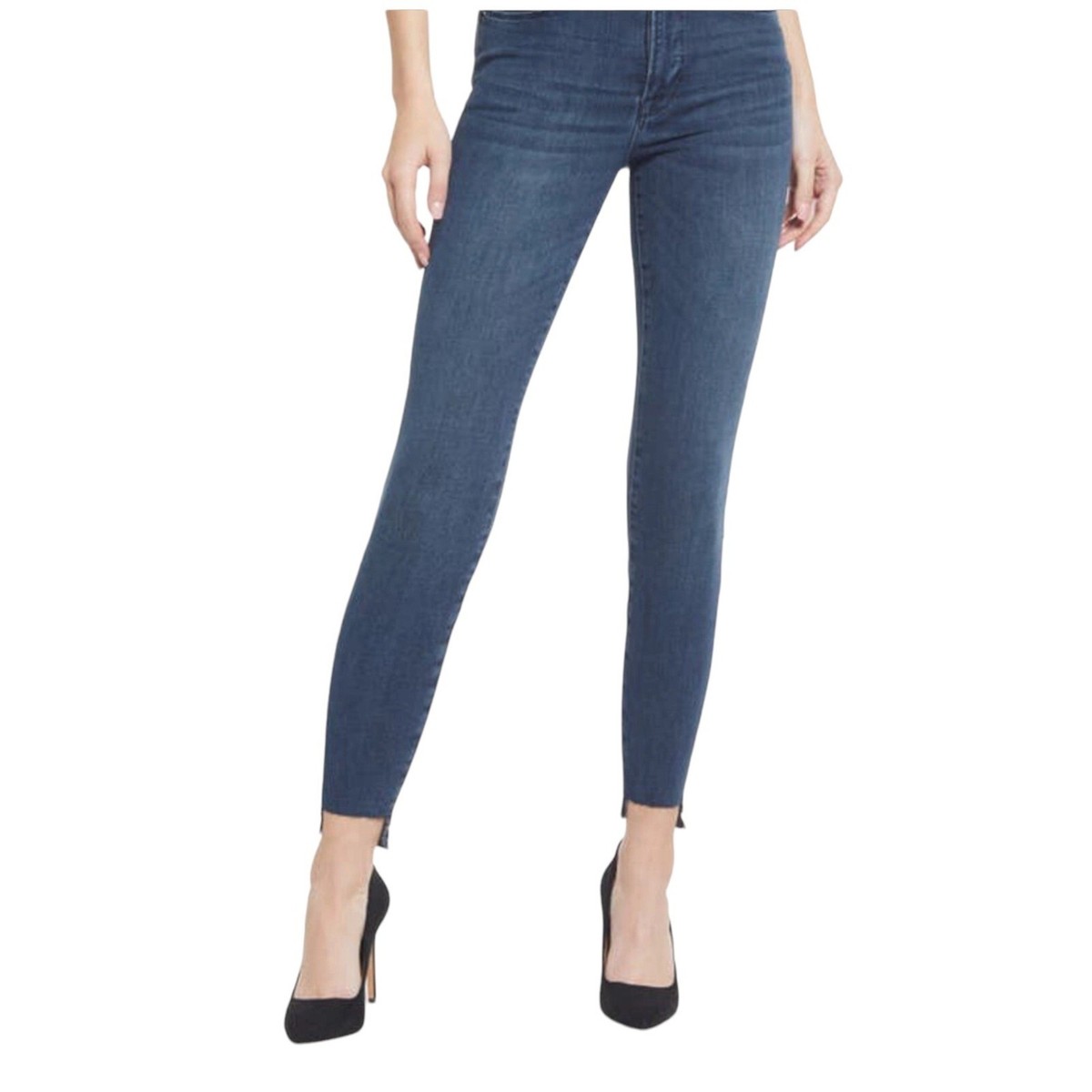 Good American Good Legs Step Hem Skinny Jeans 6/28