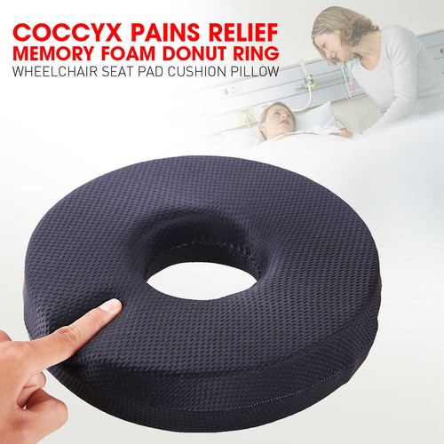 Seat Cushion Donut Ring Wheelchair Seat Pad Cushion Pillow for Tailbone Pain