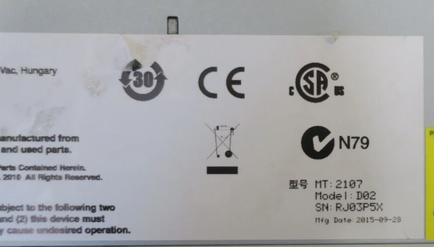 IBM System Storage DS8000 2107-D02 24x 2.5" Bay Dual Controller 24x 1.2TB HDD - Image 4 of 4