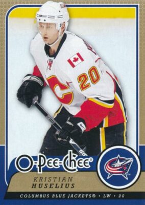 2008-09 O-Pee-Chee #295 KRISTIAN HUSELIUS - Calgary Flames