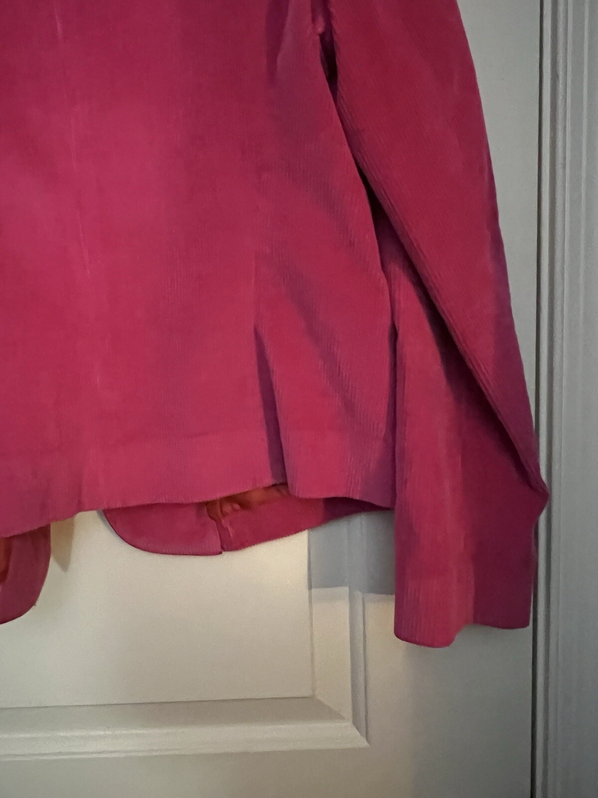 Vintage Talbots Solid Pink Single One Button Blaz… - image 10