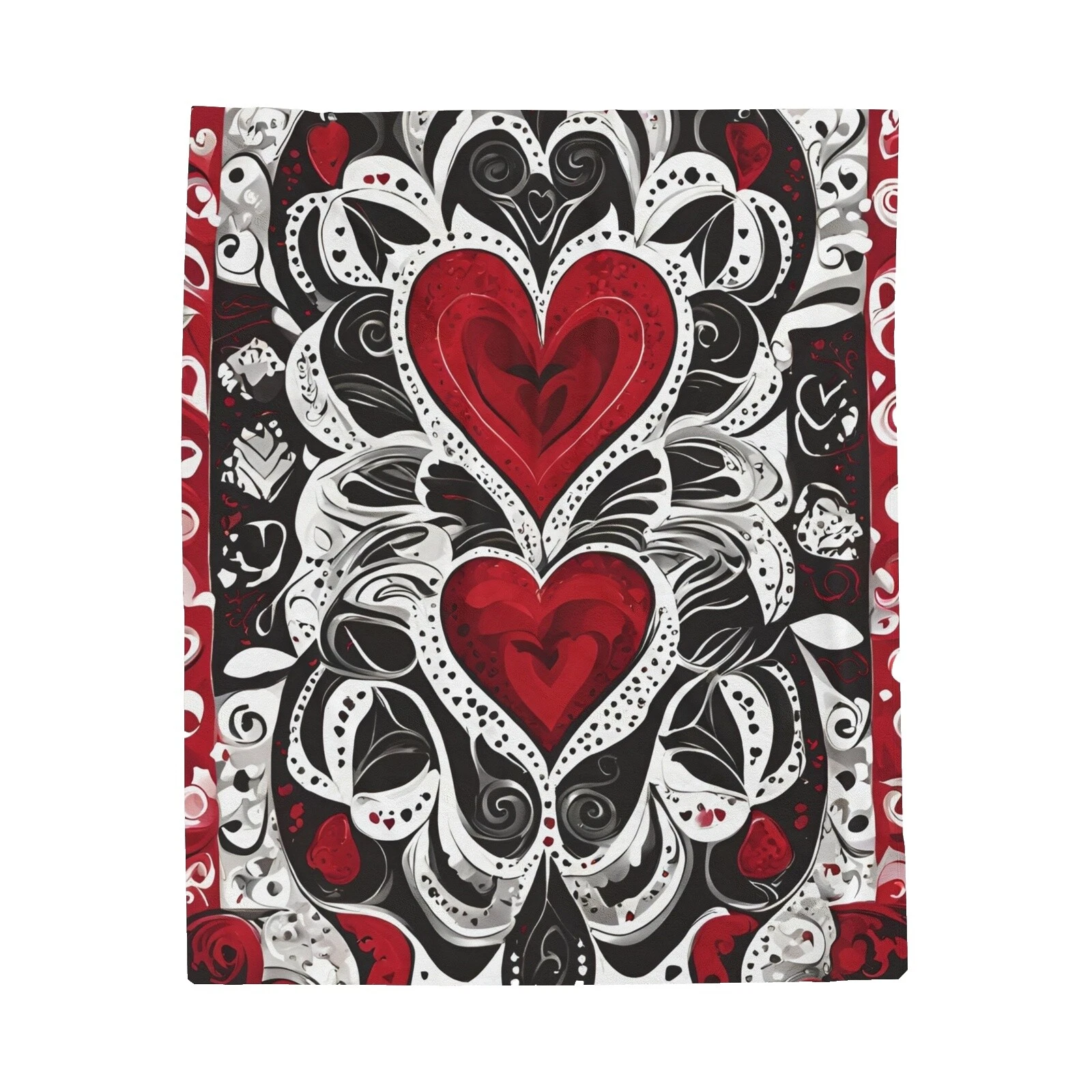 Love & Hearts Decorative Bed Throws