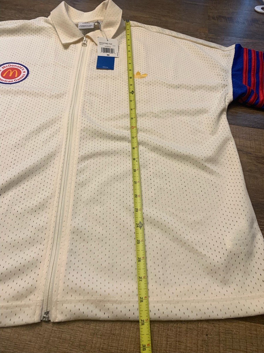 McDonald's All American Game 2024 Adidas full zip mesh McDonald's All American Game 2024 Adidas full zip mesh