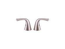 Premier 3570632 Hot  Cold Lever Handles Brushed Nickel