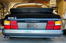 Saab 900 Classic Carlsson Stainless Twin Tailpipe - Turbo Models