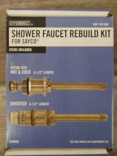 Everbilt Shower Faucet Rebuild Kit For Sayco Stems Included Chrome 1007-102-980