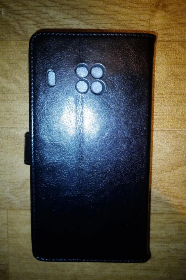 Blue Flip PU Leather Phone Case/Cover Wallet For Cubot Note 20 & Clear Case - Image 4 of 4