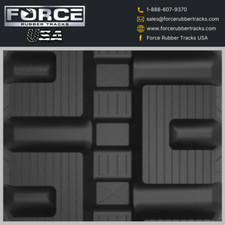 13" C Pattern Rubber Track 320X86X49 Fits T180, T190 T550, T590, T595 SHIPS FREE