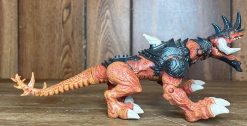 RARE Mega Bloks Metal Ages Lead Armor Dragon Fearswoop 9692 Figure No Wings - Picture 4 of 4
