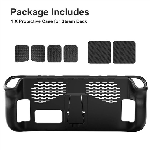 Kickstand Protective Case For Valve Steam Deck TPU Cover Protector W/ Stand _yi - Zdjęcie 4 z 7