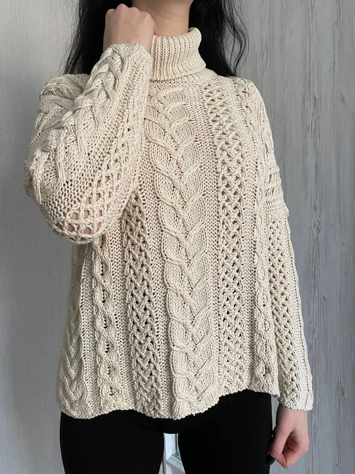 Винтажный вязаный кардиган Jil Sander свитер кашемир с воротником на пуговицах размер s - Изображение 2 из 4