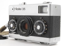 Meter Works NEAR MINT Rollei 35 Tessar Silver 40mm f3.5 Film Camera JAPAN 524